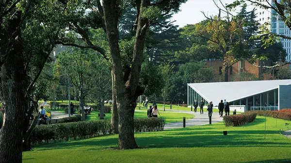 Tokyo Midtown lawn