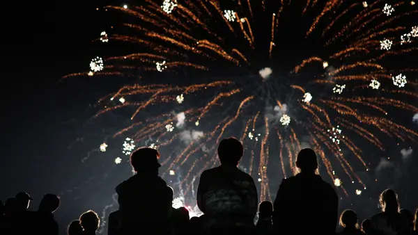 How to choose a spot to view the fireworks display