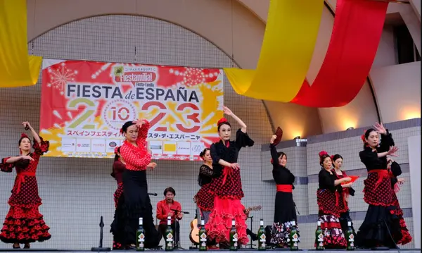 Scenes from the Fiesta de España 2023 event