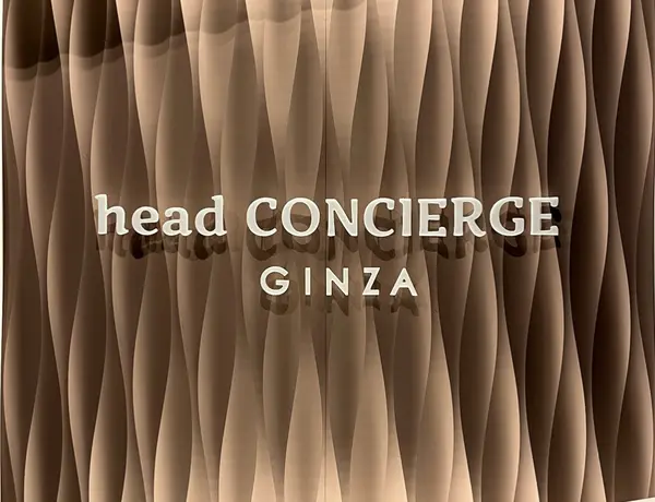 head CONCIERGE Ginza