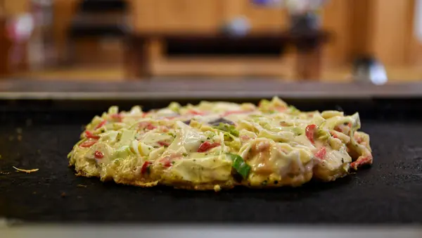 Kansai-style Okonomiyaki