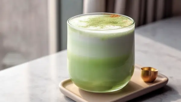green tea latte
